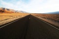 Desert highway Royalty Free Stock Photo