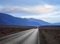 Desert Highway Royalty Free Stock Photo