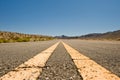 Desert highway Nevada Royalty Free Stock Photo