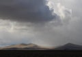 Desert Hills Clouds and Rainstorm