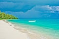 Desert island beach Royalty Free Stock Photo