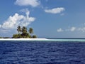 Desert Island - The Maldives Royalty Free Stock Photo