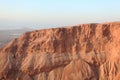 Desert of Judah & Dead Sea from Masada Royalty Free Stock Photo