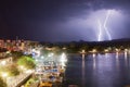 Desert Lake Lightning