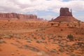 Desert Landscape in Arizona, Monument Valley. Colorful, tourism Royalty Free Stock Photo