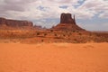 Desert Landscape in Arizona, Monument Valley. Colorful, tourism Royalty Free Stock Photo