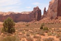 Desert Landscape in Arizona, Monument Valley. Colorful, tourism Royalty Free Stock Photo