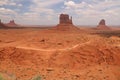 Desert Landscape in Arizona, Monument Valley. Colorful, tourism Royalty Free Stock Photo