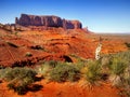 Desert Landscape in Arizona, Monument Valley Royalty Free Stock Photo