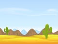 Desert Landscape Background