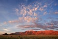 Desert landscape, Brandberg mountain, Namibia Royalty Free Stock Photo