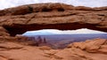 Desert landscape, Canyonlands national park, Utah, USA. Royalty Free Stock Photo