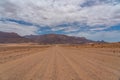 Desert landscape of Dorob National Park in Namibia Royalty Free Stock Photo