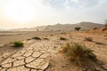 Desert Landscape Global Warming Concept Royalty Free Stock Photo