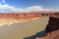 Glen Canyon National Recreation Area, Southwest Desert Landscape from Hite Overlook at the Eastern End of Lake Powell, Utah, USA