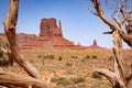 Desert Landscape of Monument Valley, West Thumb