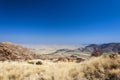 Desert landscape in Namibia Royalty Free Stock Photo