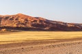 Desert landscape near Sossusvlei Royalty Free Stock Photo