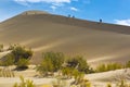 Desert landscape panorama dunes Royalty Free Stock Photo