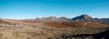 Desert landscape panorama in Teide National Park Royalty Free Stock Photo