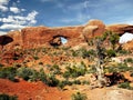 US National Parks, Arches National Park, Utah Royalty Free Stock Photo