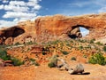 US National Parks, Arches National Park, Utah Royalty Free Stock Photo