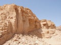 Desert landscape of Sinai Peninsula