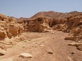 Desert landscape of Sinai Peninsula