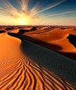 Desert Landscape: Endless Horizons and the Beauty of Arid Isolation