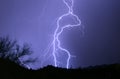 Desert Lightning Royalty Free Stock Photo