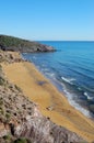 Desert like beach in spain