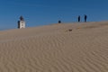 The desert like sand dune in front of Rubjerg Knude Lighthouse, Denmark