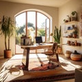 Desert Minimalism: Inspiring Productivity in Your Home Office