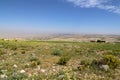 Desert mountain landscape (aerial view), Jordan, Middle East