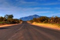 Desert Mountain Road Royalty Free Stock Photo