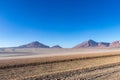 Desert and mountains in the Alitplano Plateau, Bolivia