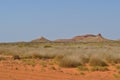 Desert mountains Australia outback Pilbara area spinifex