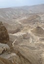 Desert near Masada Royalty Free Stock Photo
