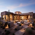 Desert Oasis: Modern Adobe Luxury in Scottsdale