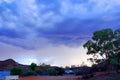 Desert Outback Storm Royalty Free Stock Photo