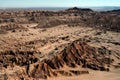 Desert panorama in Atacama Chile Royalty Free Stock Photo