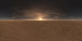 desert 360 panorama hdri skybox Royalty Free Stock Photo