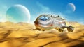 Desert planet Royalty Free Stock Photo