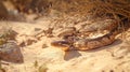 Desert python Royalty Free Stock Photo