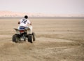 Desert quad riding