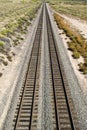 Desert Railroad Royalty Free Stock Photo