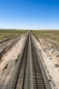 Desert Railroad Royalty Free Stock Photo