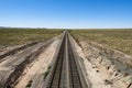Desert Railroad Royalty Free Stock Photo