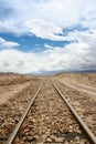 Desert Railway in Bolivia