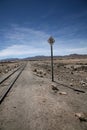 Desert Railway sign